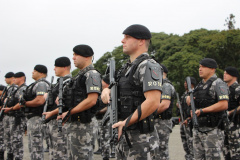 Comando de Missões Especiais da PM comemora primeiro ano de atuação no Paraná
