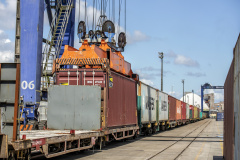  Aumenta o transporte de cargas pela ferrovia até o Porto de Paranaguá