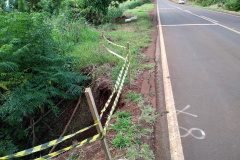 Recuperação erosão PR-551