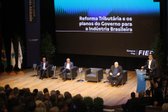 Governador com o vice presidente na FIEP