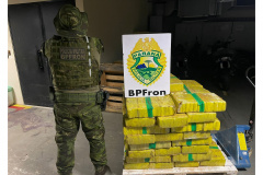 Em ações distintas, BPFron apreende mais de uma tonelada de drogas no Oeste