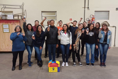 Servidores da Sesa participam da ginástica laboral e incentivo à atividade física