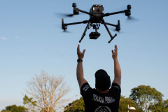 Policiais de Londrina são habilitados como pilotos de RPAS e recebem nova aeronave remotamente pilotada