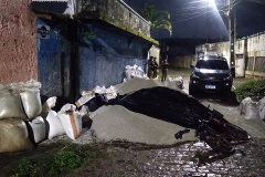 Polícia Militar apreende mais de 10 toneladas de fertilizantes furtados, em Paranaguá