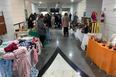  primeira edição da Mostra Paranaense de Economia Solidária no térreo do Palácio das Araucárias, em Curitiba.