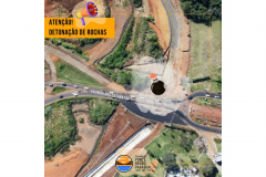 Detonação de rochas BR-469