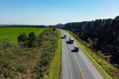 Lote 1 da nova concessão terá 156 km de duplicação na BR-277, entre Curitiba e Prudentópolis. BR-277 com BR-373.