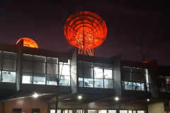 Prédios públicos laranja