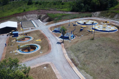 Sanepar implanta serviço de coleta e tratamento de esgoto em Iretama - Estrutura implantada vai tratar 100% do esgoto coletado -