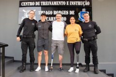 Paratletas militares de tiro esportivo de ar treinam na Base SO E Lo ndrina e participam de Campeonato Brasileiro