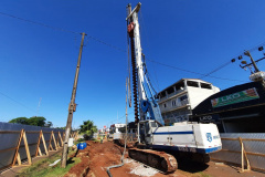 Começam os trabalhos nos novos viadutos de Sarandi 