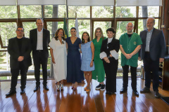 Curitiba, 19 de setembro de 2023 - A primeira dama, Luciana Saita Massa, recebe a visita de Rosália Vargas, presidente da Ciência Viva de Portugal.