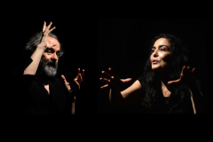 Peça com Letícia Sabatella e Daniel Dantas neste fim de semana