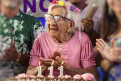 Maria Antonia Vaz, 111 anos.
