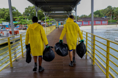 Estado investiu R$ 26 milhões para melhorar a coleta de resíduos durante a temporada de verão no Litoral.