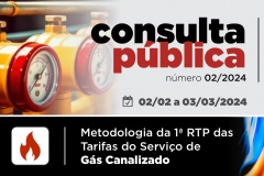 Agepar abre consulta pública sobre revisão tarifária do serviço de distribuição de gás canalizado