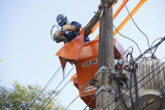 Copel restabelece energia em 95% das unidades consumidoras afetadas pelo temporal