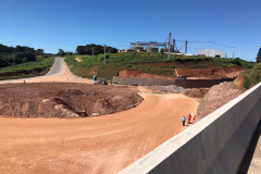 Contorno Norte de Castro deve ser concluído até o final deste semestre 