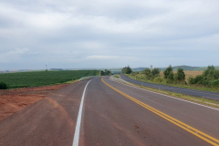 PR-445 terá alteração no tráfego para obra de nova ponte sobre o Rio Santa Cruz