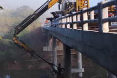 PR-439 reforma Ponte Rio das Cinzas 