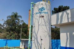 Sanepar amplia em 100% a produção de água tratada em Porto Amazonas