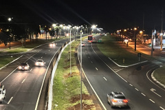 Últimos dias: nova iluminação da BR-277 em Foz do Iguaçu, Santa Terezinha de Itaipu e São Miguel do Iguaçu será entregue em setembro