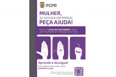 PCPR inicia operação nacional em combate à violência contra mulher e adere campanha para vítimas em situação de risco