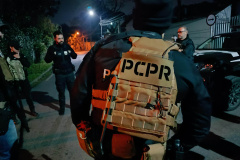 PCPR, PRF e GM cumprem mandados contra organização criminosa de furtos de cargas na Grande Curitiba