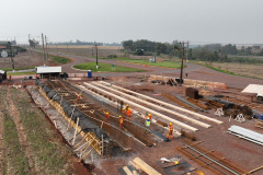 Nova obra do Contorno de Palotina tem alteração de tráfego para construção de viaduto 