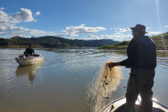 Nova Portaria, em razão da estiagem no Estado, proíbe a pesca em quatro Bacias Hidrográficas do Paraná