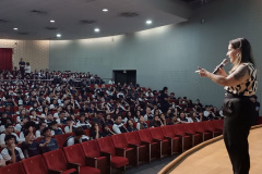 PCPR leva conscientização sobre assédio e violência sexual a 800 estudantes em Curitiba