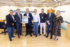   Vencedora do Troféu Transparência, Sanepar recebe executivos da Anefac