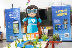 Escolas de Antonina participam de atividades de educação socioambiental da Sanepar