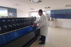 Sanepar intensifica aplicação de produtos para tratar água do Tibagi