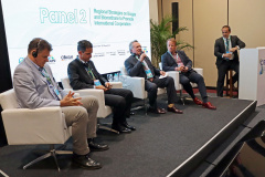 Sanepar apresenta iniciativas de recuperação energética de biogás em eventos internacionais em Foz do Iguaçu