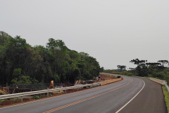 PR-445 terá pare e siga nos próximos dias para içamento de vigas em pontes e viadutos 