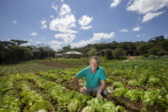 O produtor rural Luiz Claudio Ravaglio da Rocha, de São José dos Pinhais, foi um dos beneficiados com o programa municipal de certificação de orgânicos, que tem a parceria do Tecpar. 
