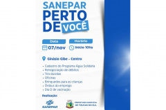 Tijucas do Sul recebe primeira edição do projeto Sanepar Perto de Você