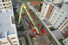 Plataformas mecânicas de 54 metros completam 5 anos de operação no CBMPR