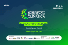 Paraná sediará conferência sobre desafios climáticos