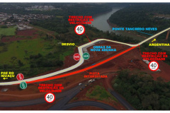 Pare-e-siga no acesso a ponte em Foz do Iguaçu é adiado para esta sexta-feira