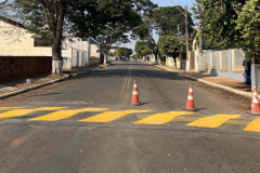 Rodovia entre Lupionópolis e Cafeara tem reforço na sinalização e na segurança viária 