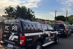 PCPR e PF prendem homem por receptação em operação contra roubos de veículos em Foz do Iguaçu