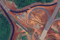 BR-277 e BR-469 - alteração tráfego 17 de dezembro Entroncamento entre BR-469 e Perimetral Leste de Foz do Iguaçu tem nova mudança 