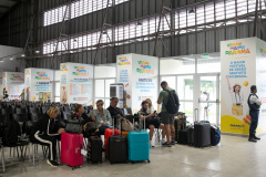 Paranaguá, 27 de dezembro de 2024 - O porto de Paranaguá recebe novo navio com turistas.
