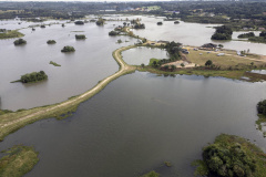 Reserva Hídrica do Futuro, projeto desenvolvido pela Sanepar com o apoio técnico e ambiental do IAT, já revitalizou mais 300 hectares de áreas de várzea no entorno do Rio Iguaçu.