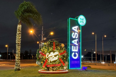 Decoração de Natal do Ceasa