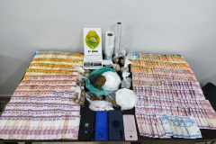 PMPR apreende drogas e prende quatro pessoas em Guaratuba