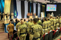 BPTran celebra 73 anos com solenidade e entrega de medalhas de mérito de trânsito urbano
