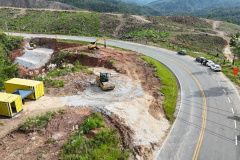 DER Obra emergencial Rio Branco do Sul